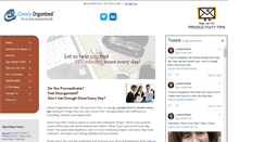 Desktop Screenshot of clearlyorganizedlife.com